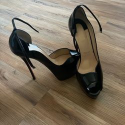 Louboutin Daffodile 160mm Patent Leather Heels