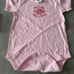 Brand New Harley Davidson Onesie 24 Month