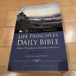 Life Principles By Charles Stanley & Devotional