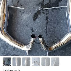banshee drag pipes