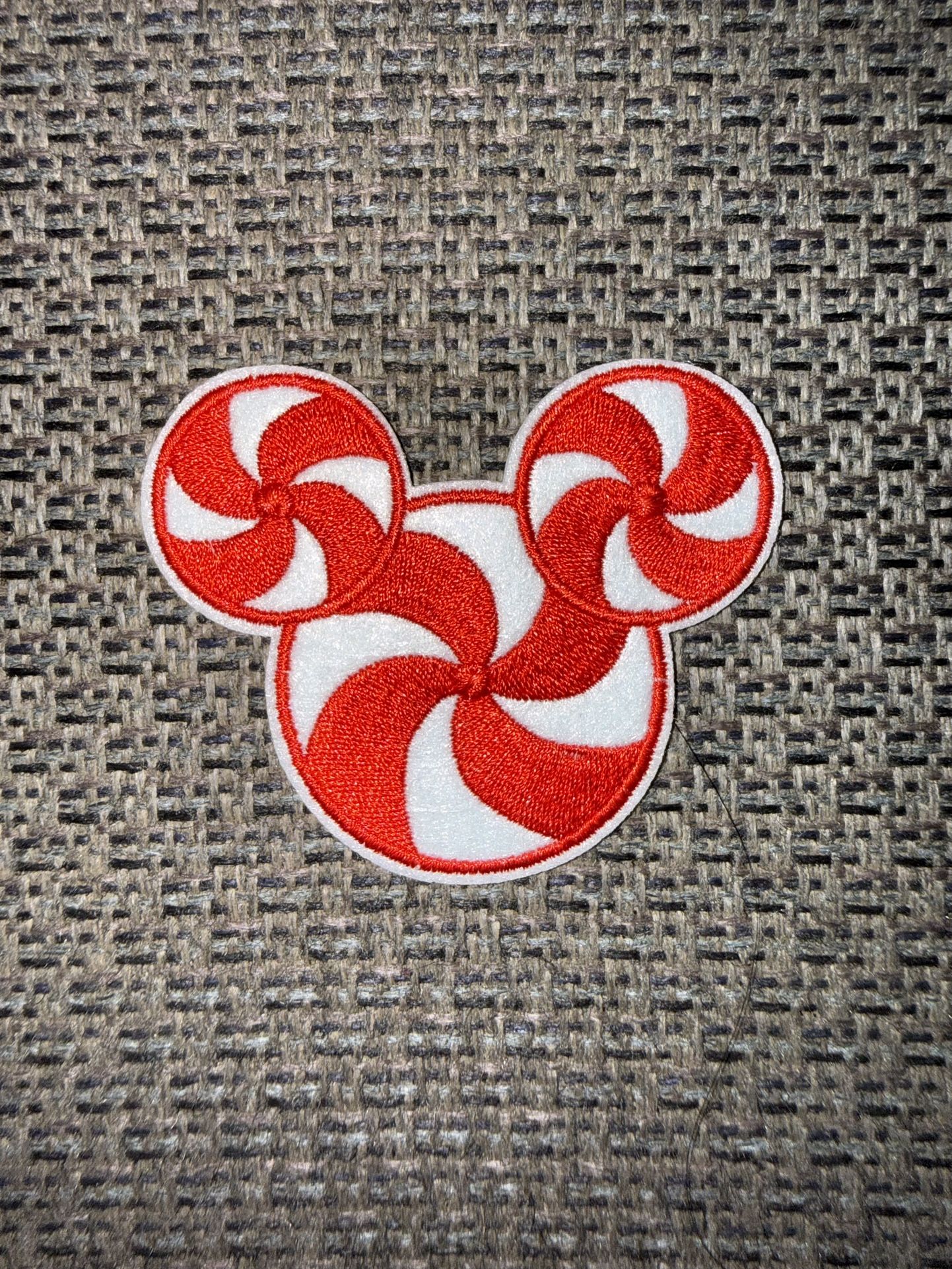 Mickey Christmas Hat Patch 