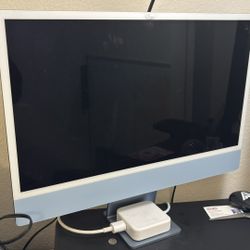 Apple iMac 24” (2021) M1 – Blue – 256GB / 8GB – Great Condition 