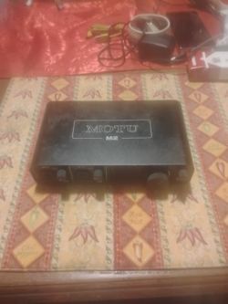 Motu M2 Interface
