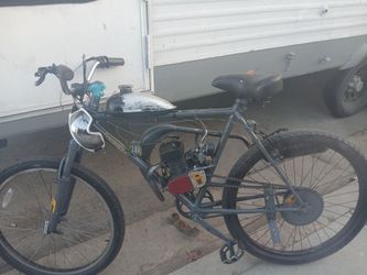 2 stroke gas bike