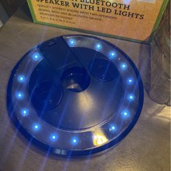Umbrella Bluetooth speaker brand new LED lights