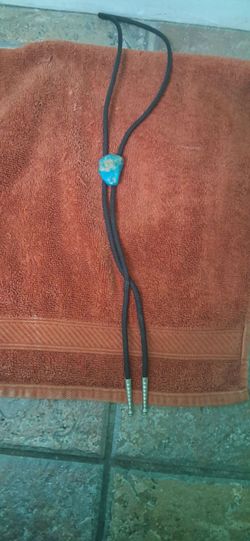 Turquoise Stone Bolo Tie