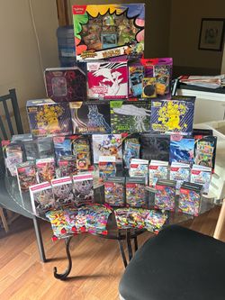 Whole Pokemon Sealed Collection
