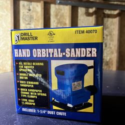Drill Master Hand Orbital Sander