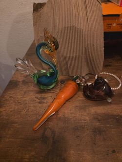 Vintage hand made Morano glass 1970z