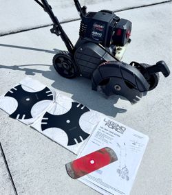 Legend Force 46cc Gas Lawn Edger - 2 NEW Blades Included