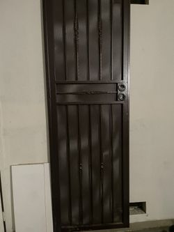 Security door 32 x 96