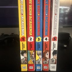 My Hero Academia Volume 1-5