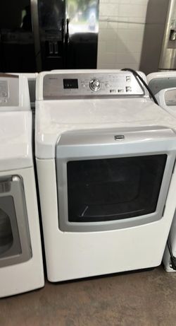 Maytag Bravos XL Electric Dryer – Large Capacity, White