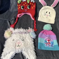 3T and 4T/5T (Large)Toddler winter hats!