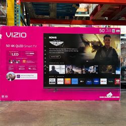Vizio 50” 4K QLED Smart TV Brand New In Box Only $339