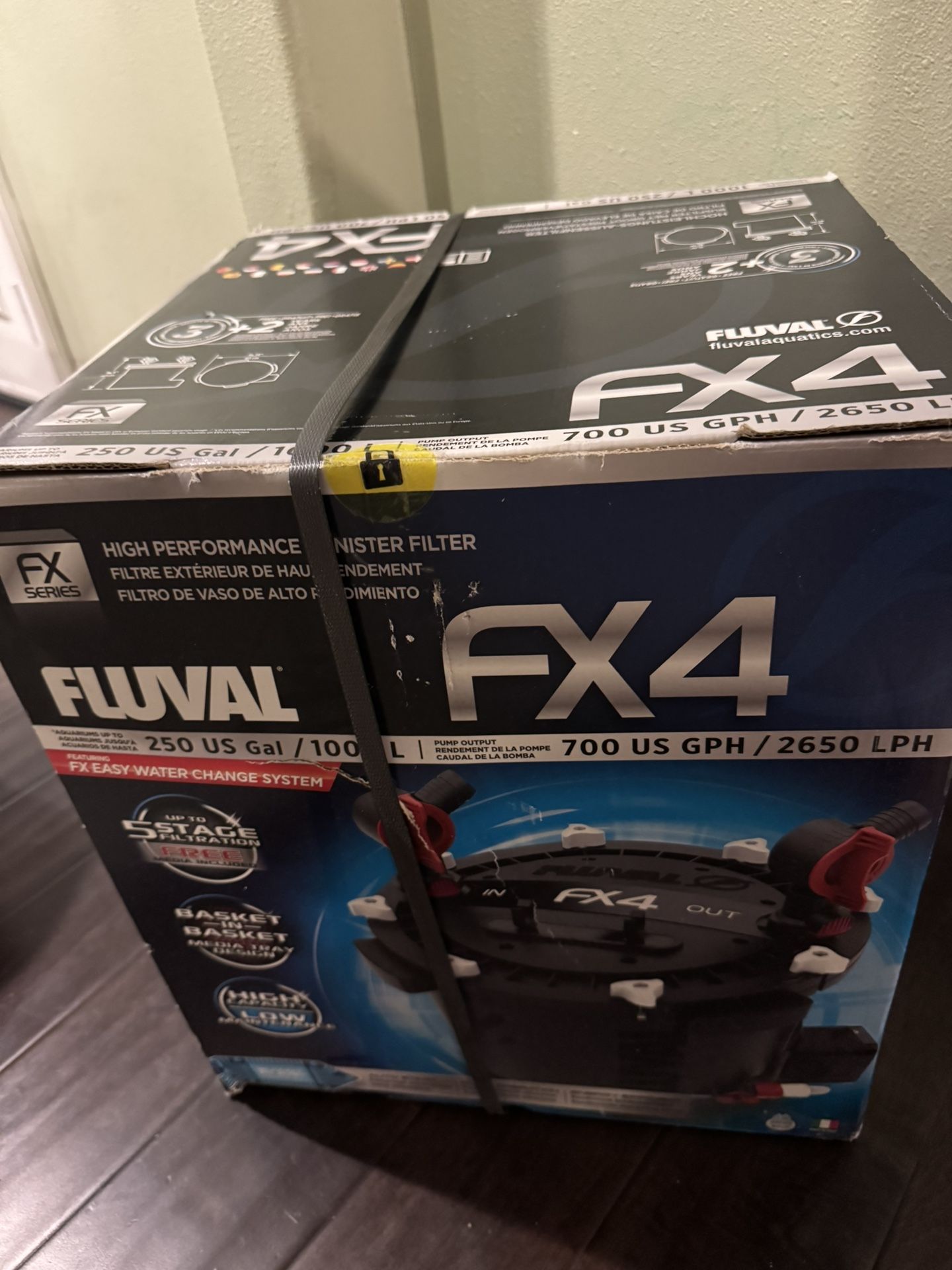 New Sealed Fluval FX4 Filter