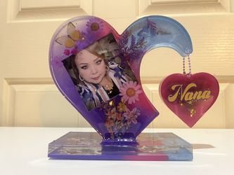 Corazón Personalizado Resina