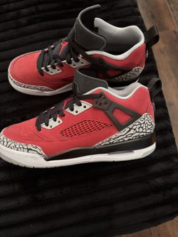 New Jordan Sneakers – Red/Black – No Box