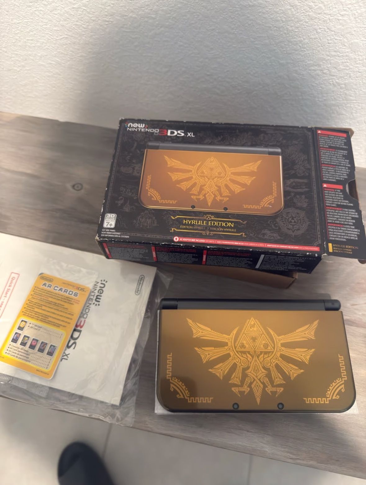 New Nintendo 3ds xl hyrule edition