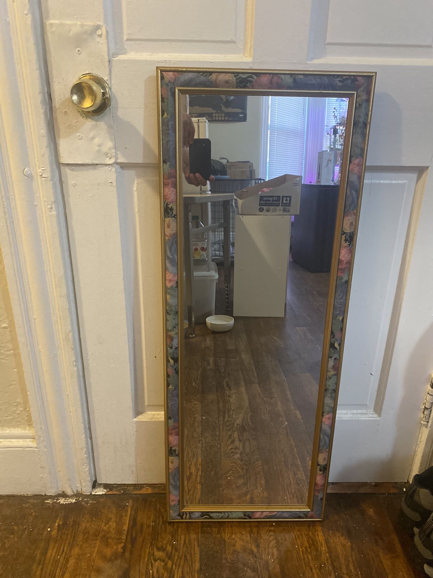 Floral Frame Mirror