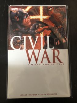 Civil War TPB 6th Printing Reprints Issues #s 1 - 7!