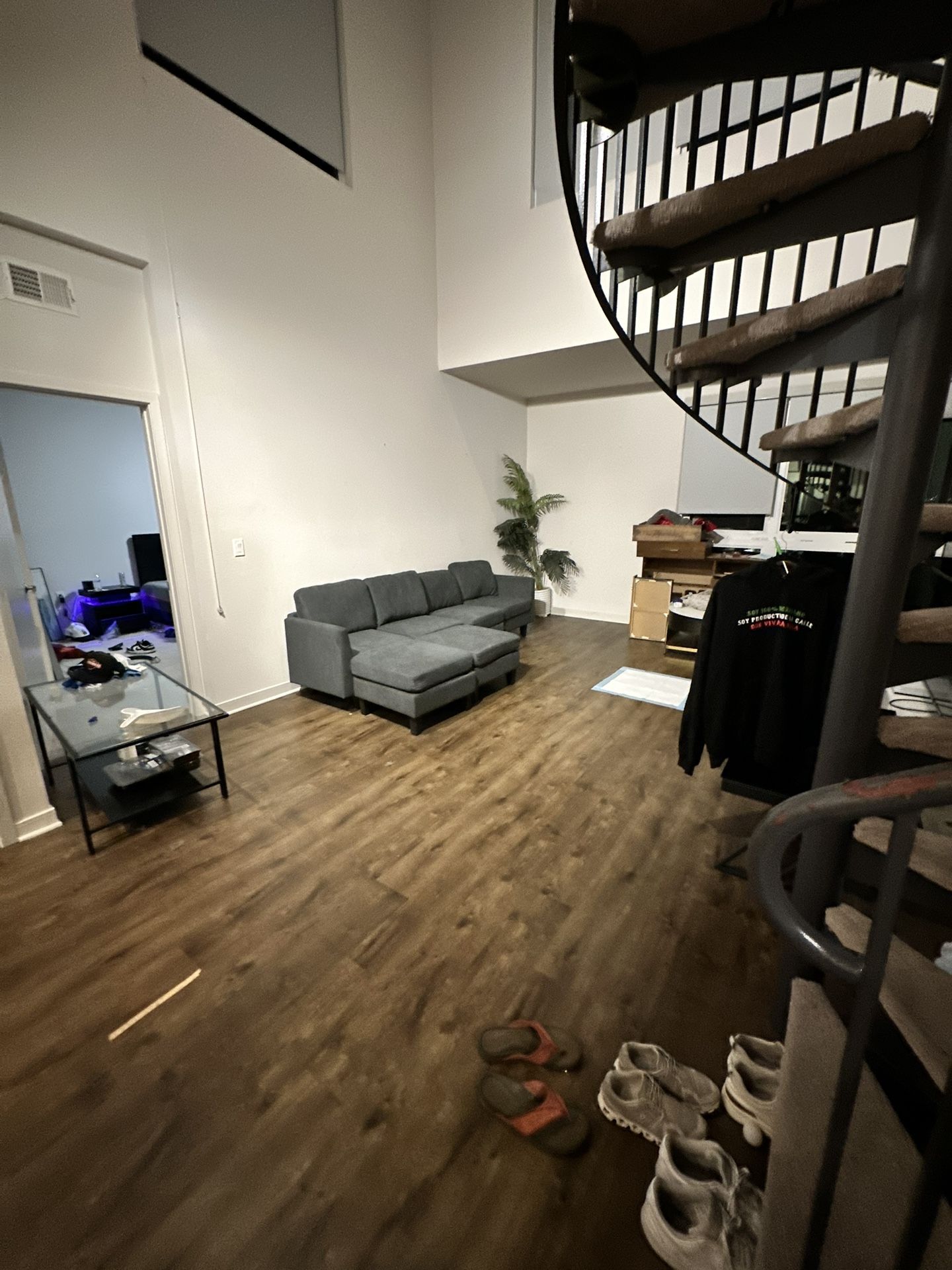 6 Seat Modular U Shaped Sectional Sofa Couch, Dimgrey