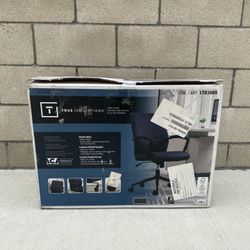 NEW BLUE Office Rolling Chair **FIRM PRICE**