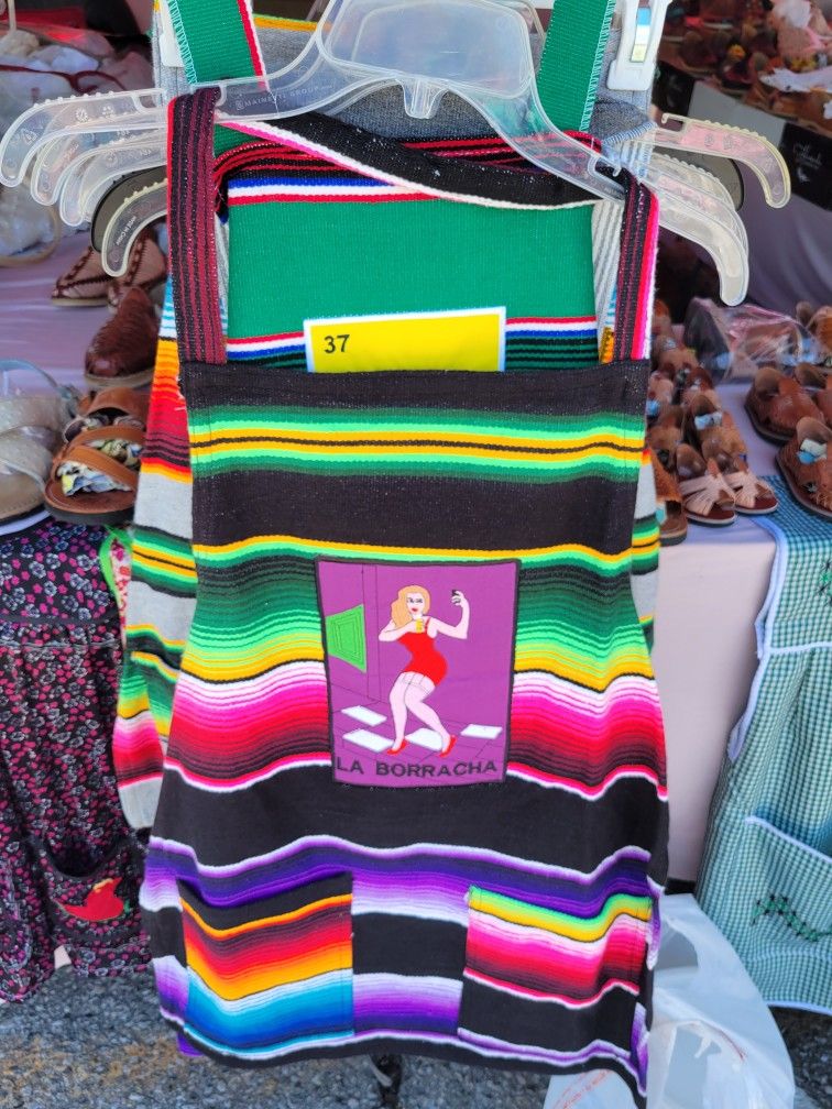 Authentic Aprons from Mexico.