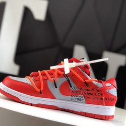 Nike Dunk Low Off White University Red 22