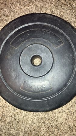 Set Of 2 25lb Weight Plates