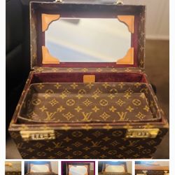 Louis Vuitton Trunk Box With Combination