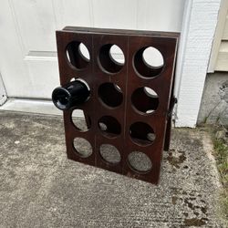Vintage Wine Champagne Rack
