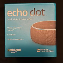 Echo Dot Brand New Factory Sealed 
