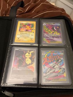 Pokemon cards, mostly Modern, some Mid-Era/Vintage and vintage