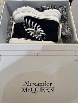 Alexander McQueen Tread Slick High-Top Sneakers, size Euro 40
