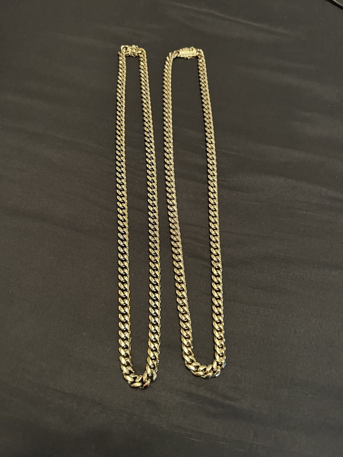 14k Gold Plated & Stainless Gold Chain