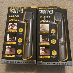 2 Microtouch Titanium Trim