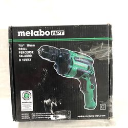 Brand New Metabo HPT Corded 3/8” Chuck Drill Driver. Retails for $110.