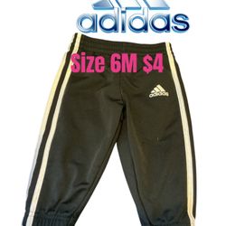 ADIDAS PANTS BOYS SIZE 6M GREAT CONDITION ❤️M14 010326