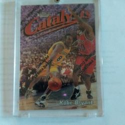 Kobe Topps Finest Catalyst Silver 9.8