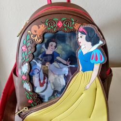 LOUNGEFLY SNOW WHITE MINI BACKPACK 