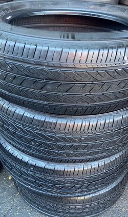 4 Llantas Usadas Bridgestone Turanza 235/60/18 $220 las 4