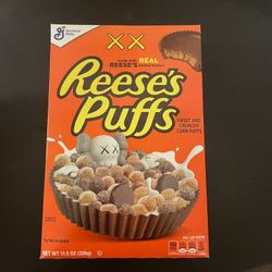 Kaws Reese’s Puffs And Travis Scott Reese’s Puffs