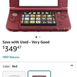 Nintendo 3DS XL (Red)