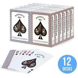 Regal Games 12 Decks Rockets  Playing Cards