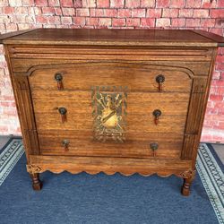 Antique Dresser Kroehler Del Rey 1930 Solid Wood Excellent Condition 