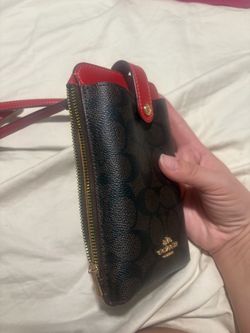 Coach phone holder/purse