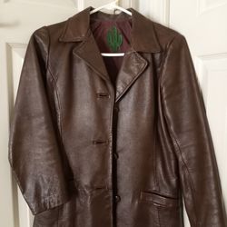 Vintage Leather Jacket/Blazer