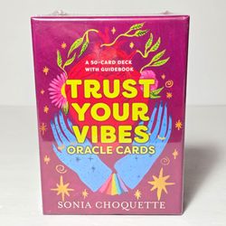 NEW Trust Your Vibes Oracle Cards Deck
