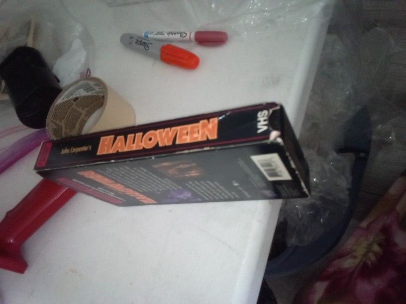 Halloween Movie Vhs